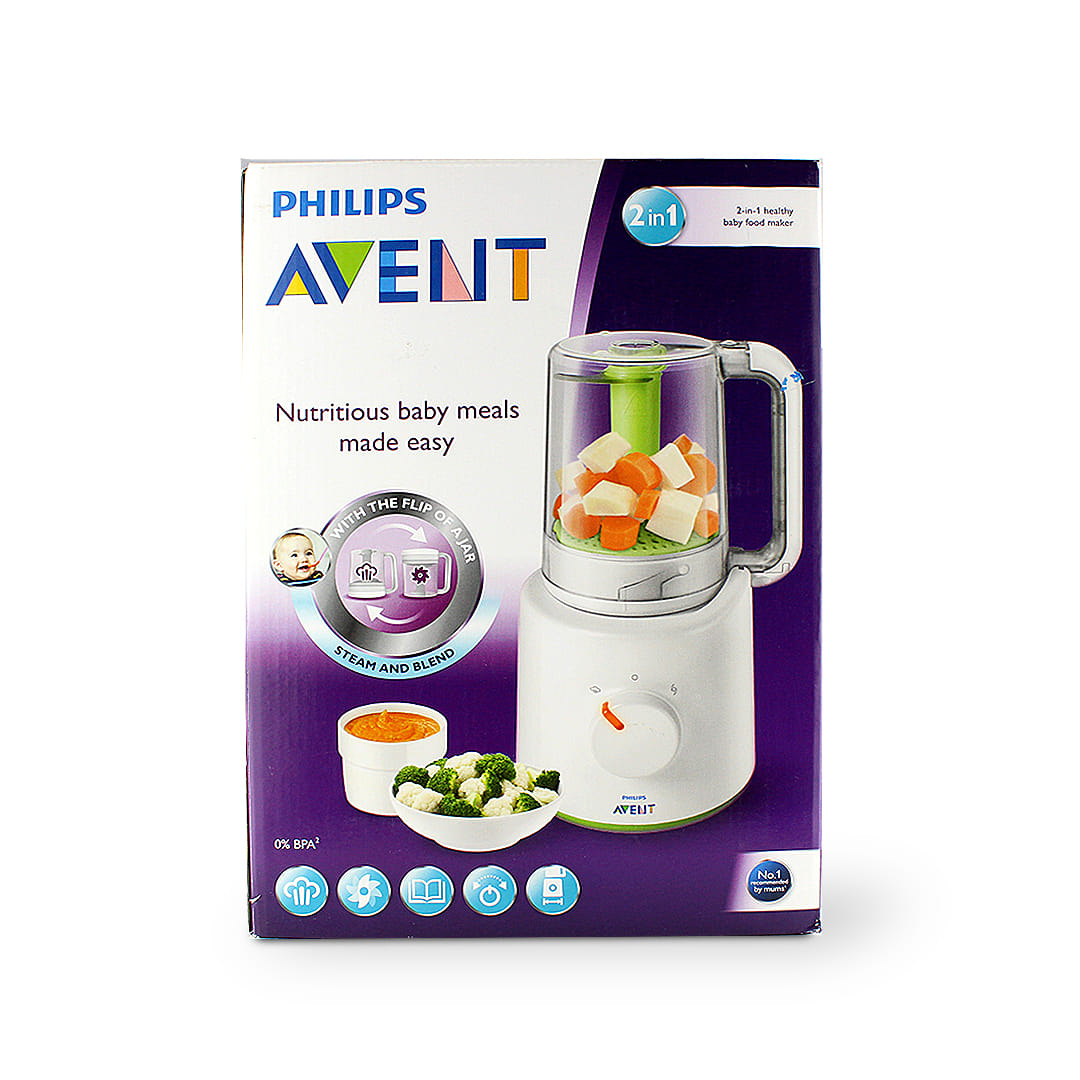 In Avent Baby Food Steamer And Blender Food Processor Philips Baby