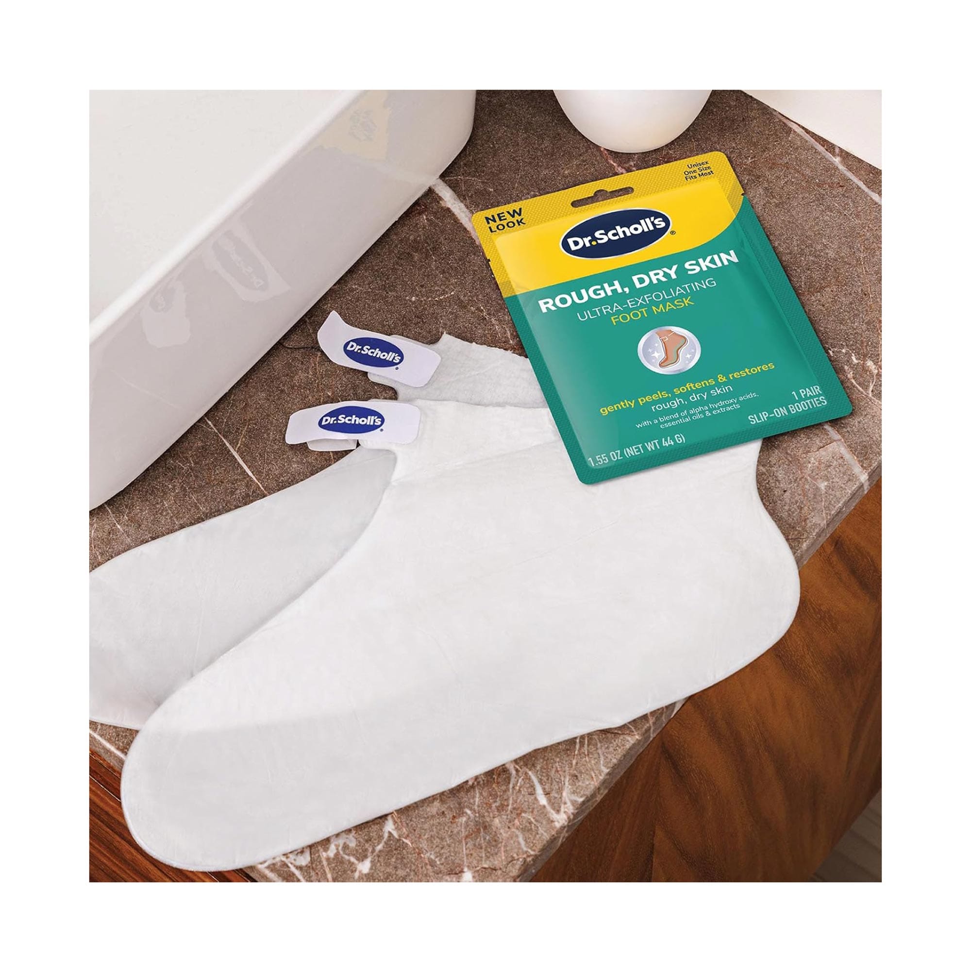 Buy Dr Scholls Rough Dry Skin Ultra Exfoliating Foot Mask Slip-On