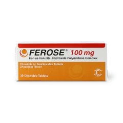Ferose 100 Mg Tab 30 S