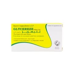 Glycereze 1 G Infant Supp 10 S