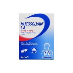 Mucosolvan LA 75 mg Cap 10 s
