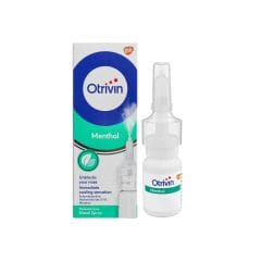 Otrivin Menthol 0.1 % Adult Nasal Spray 10 Ml