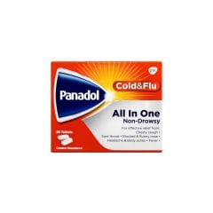 Panadol Cold & Flu All In One Tab 24 S
