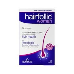 Vitabiotics Hairfollic Woman Tab 60 s