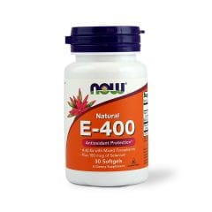 Now E-400 & Selenium Softgels 30 S