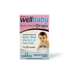 Wellbaby Multi-Vitamins Drops 30 Ml