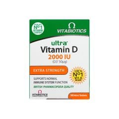 Vitabiotics Ultra Vitamin D3 2000 IU Tabs 96 s