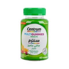 Centrum Adults Multi Gummies Natural Fruit 60 S