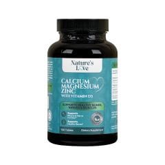 Natures Love Calcium Magnesium Zinc With Vitamin D3 Tabs 100 s