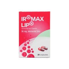 Iromax Lipo 30 Mg Caps 20 s