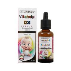 Marnys Vitahelp Vitamin D3 400 Iu Liquid 50 Ml