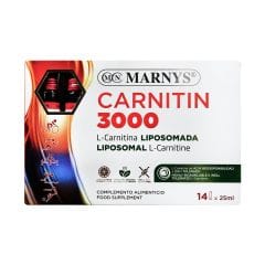 Marnys Carnitin 3000 Drinkable Vials 25 Ml X 14 S