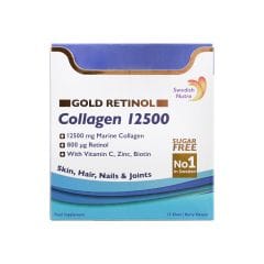 Swedish Nutra Collagen 12500 Gold Retinol 15 S X 25 Ml
