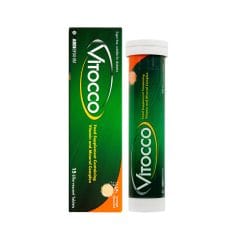 Vitocco Orange Flavor Effervescent Tablet 15 S