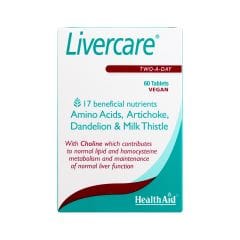 Health Aid Livercare Vegan Tablets 60 S
