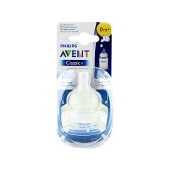 Philips Avent Anti Colic Silicone Teat 0 M+ Newborn 2 s SCF631 / 27