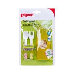 Pigeon Self-Wean Spoon & Fork 04580