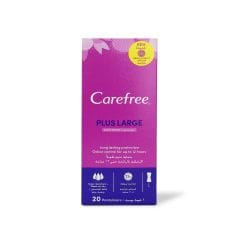 Carefree Pantyliners Large 20 S