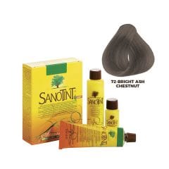 Sanotint Natural Hair Dye 72 Bright Ash Chestnut N.