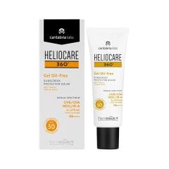 Heliocare 360 Sunblock Gel Oil - Free SPF 50 50 ml
