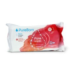 Pureborn Pure Grapefruit Water Wipes 60 S