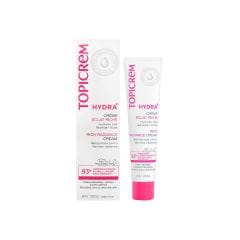 Topicrem Hydra+ Rich Moisturizing Radiance Cream 40 Ml