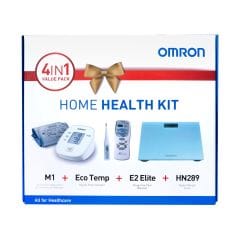 Omron B. P. Monitor M1 Basic + E2 Elite + Scale + Eco Temp Offer