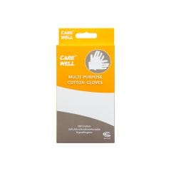 Care Well Cotton Gloves White Small CW 502