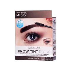 Kiss Brow Tint Diy Kit Brown Kebt01C