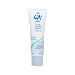 Qv Face Oil Free Exfoliating Cleanser 75 G