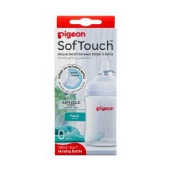 Pigeon Softouch Bottle Plastic 0+ 160 Ml 81224