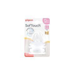 Pigeon Softouch Nipple LL Y-Cut 9+ 2 S 81243