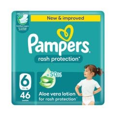 Pampers 6 Taped Rash Protection Xxl 46 s