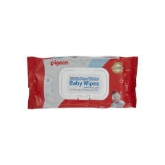 Pigeon Baby Wipes Flip Top 100% Pure Water 80 s