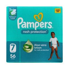 Pampers 7 Taped Rash Protection 56 s