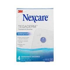 Nexcare Tegaderm Transparent Dressing 10 Cm X 12 Cm 4 S