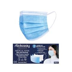 Alokozay Medical Face Mask Blue 50 S