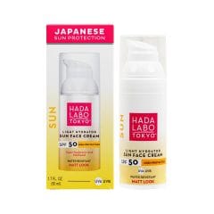 Hada Labo Tokyo Sun Face Cream Spf 50 Matt Look 50 Ml