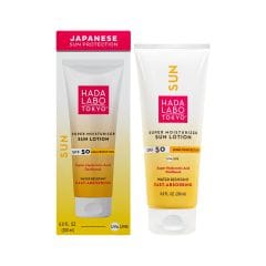 Hada Labo Tokyo Sun Lotion Spf 50 Fast Absorbing 200 Ml