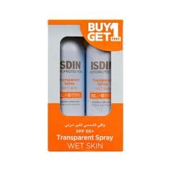 Isdin Fotoprotector Wet Skin Transparent Spray 50+ 250 Ml 1 + 1 Free