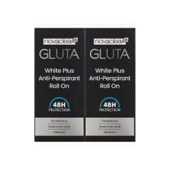 Novaclear Gluta White Plus Anti-Perspirant Roll On 50 Ml 1 + 1 Offer