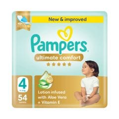 Pampers Ultimate Comfort 4 Large 54 S @ Offer