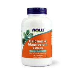 Now Calcium & Magnesium Softgels 120 S