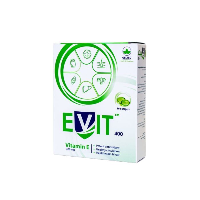 Buy Evit Caps 400 Mg 30 S Online in UAE Al Ain Pharmacy