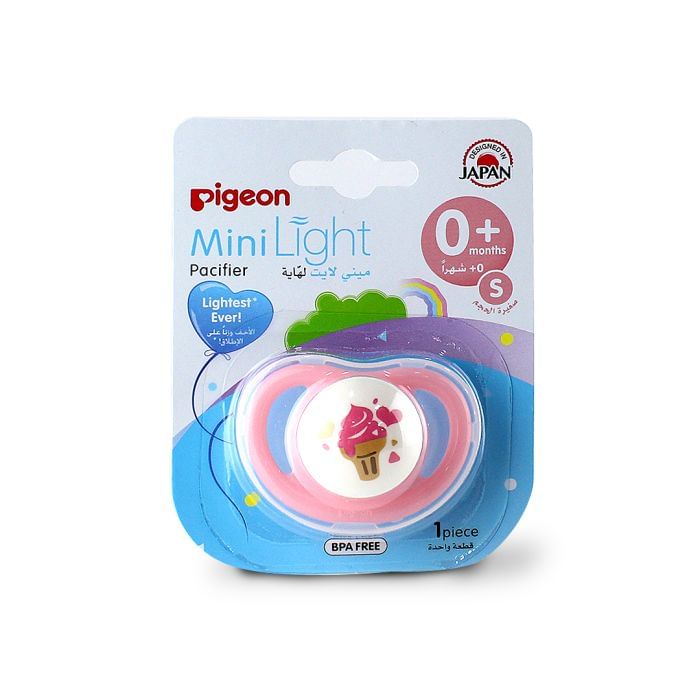 Buy Pigeon Silicone Pacifier Minilight 0+ 78458 Online in UAE Al