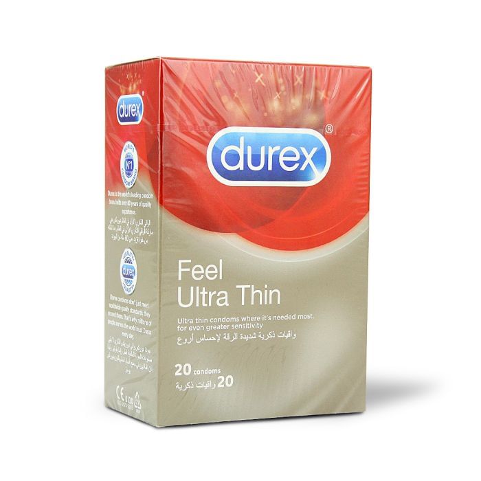 Buy Durex Condom Feel Ultra Thin 20 S Online in UAE | Al Ain