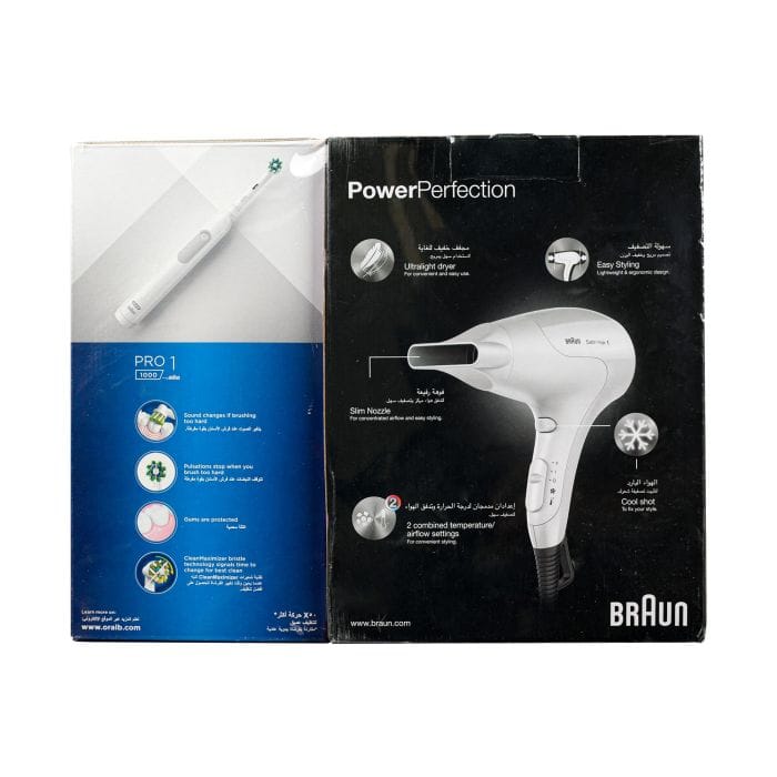 Buy Braun Oral-B Pro 1000 White Hair Dryer HD