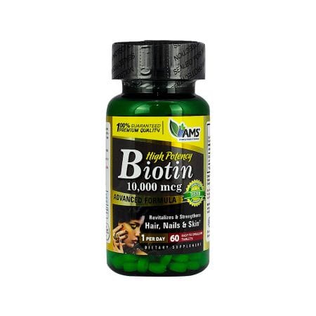 Ams Biotin 10000 Mcg Tab 60 S