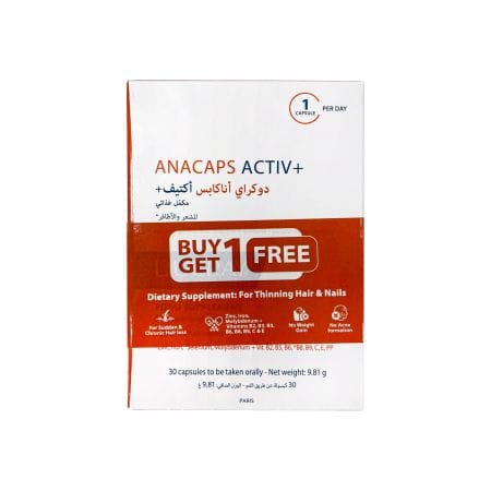 Ducray Anacaps Active Plus Caps 30 S 1+1 Offer