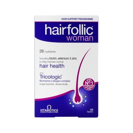 Vitabiotics Hairfollic Woman Tab 60 s